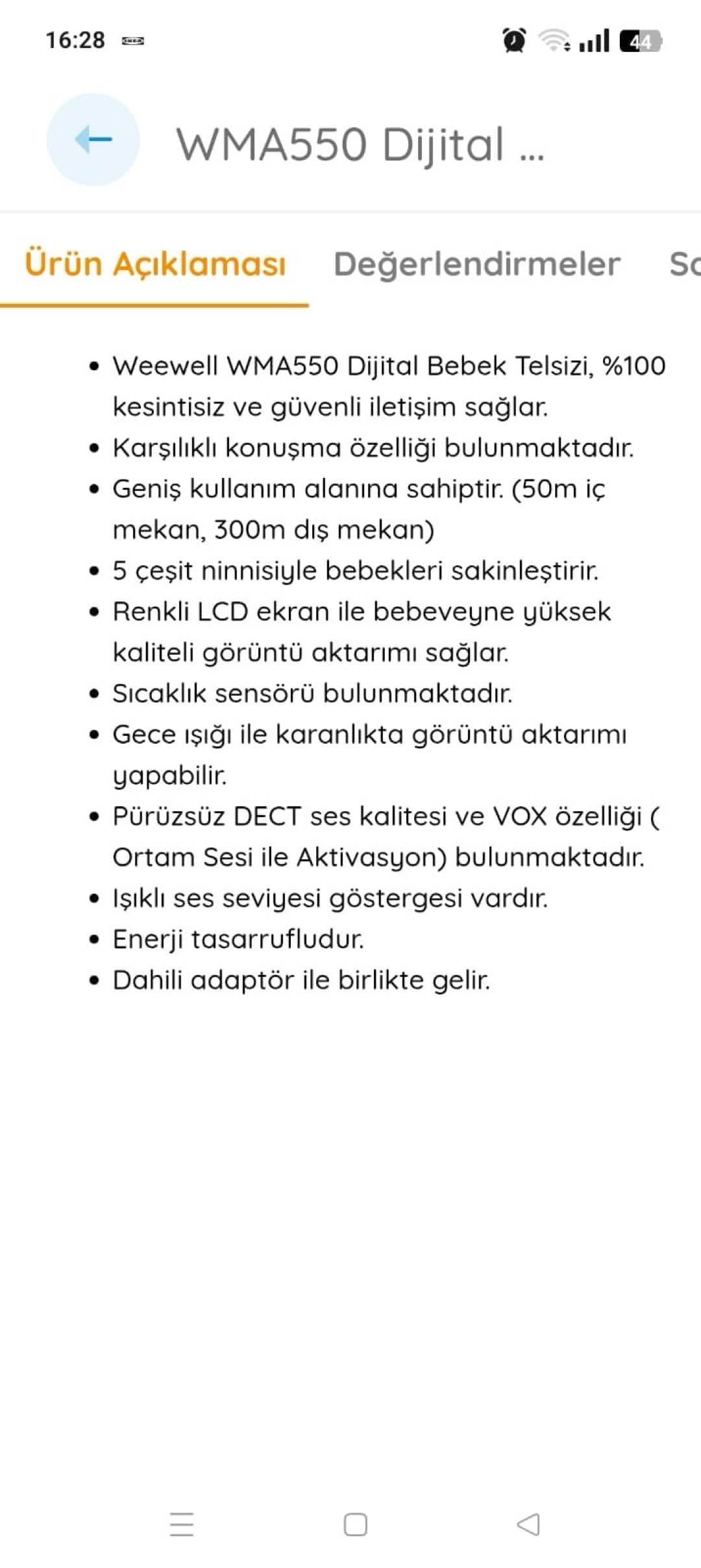 bebek telsizi