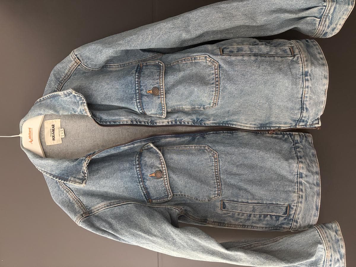 Vintage kot ceket çok az kullanıldı — image 1